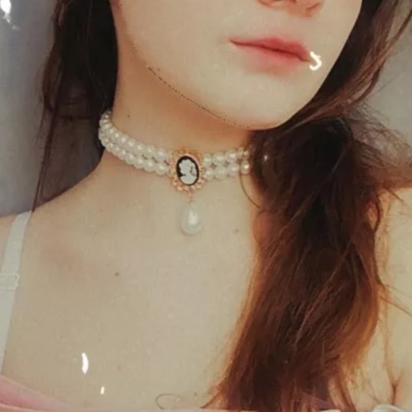 Pearl chocker necklace - Picture 10 of 10